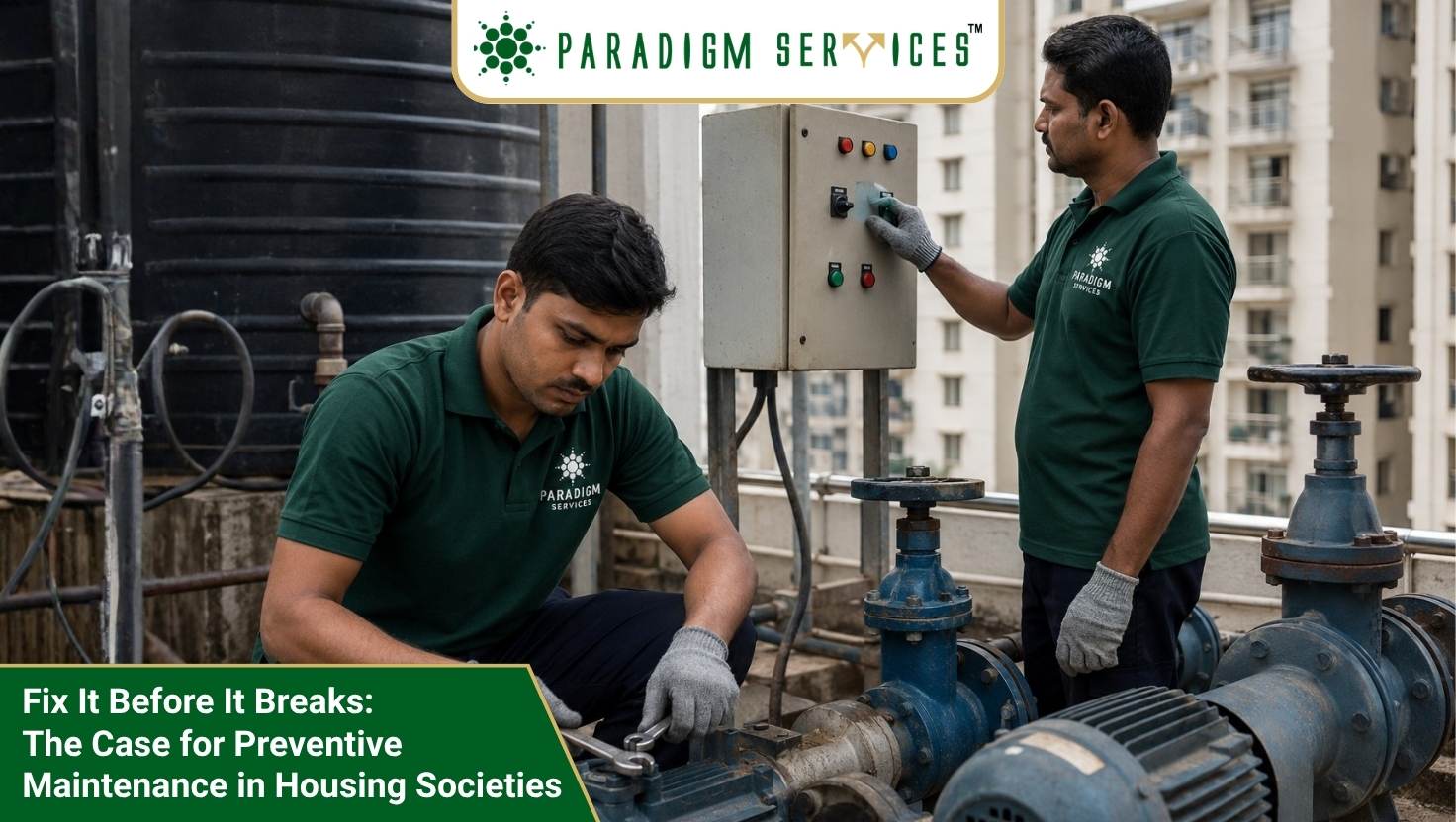 Fix It Before It Breaks: The Case for Preventive Maintenance in Housing Societies
